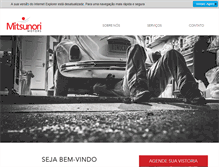 Tablet Screenshot of mitsunorimotors.com.br